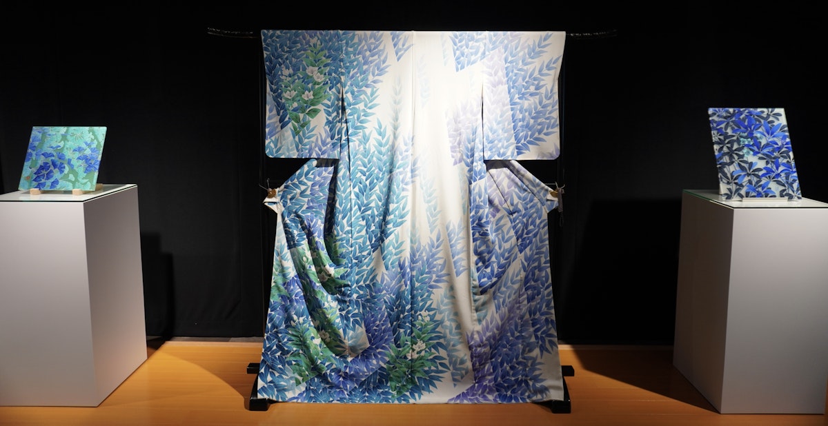 日本の伝統的な美意識と職人の感性が融合：毎田染画工芸がつなぐ